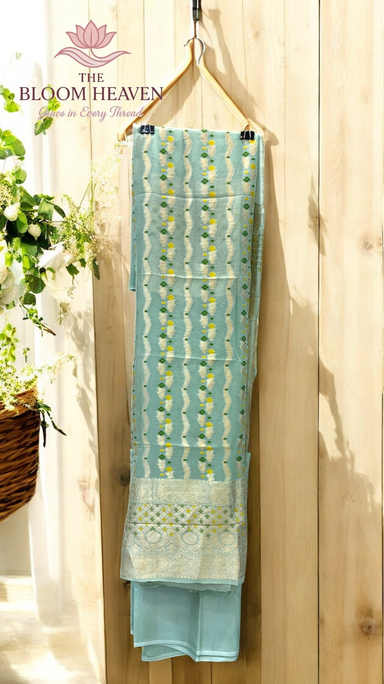 Khaddi Georgette 3-Piece Suit