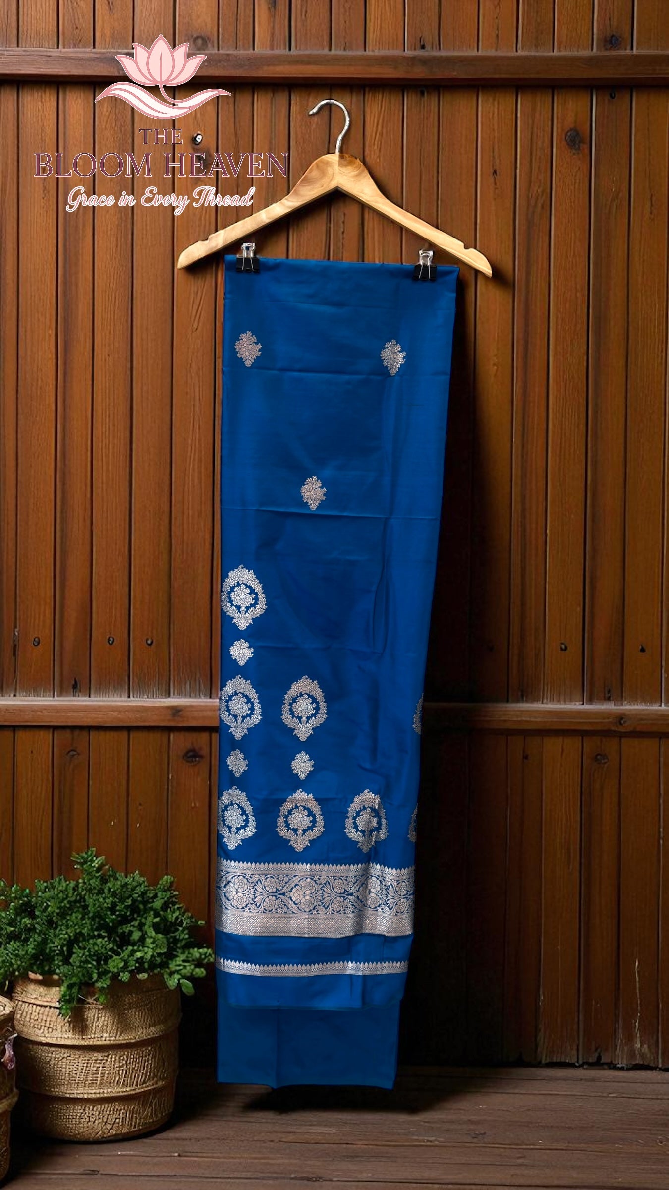 Pure Katan Silk Handlooms Banarasi Dress material