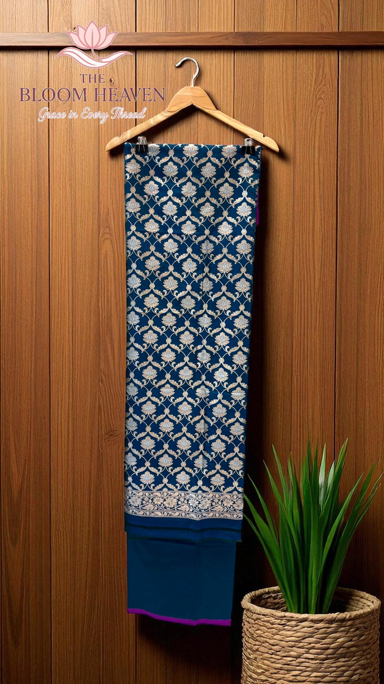 Pure Katan Silk Handlooms Banarasi Dress material