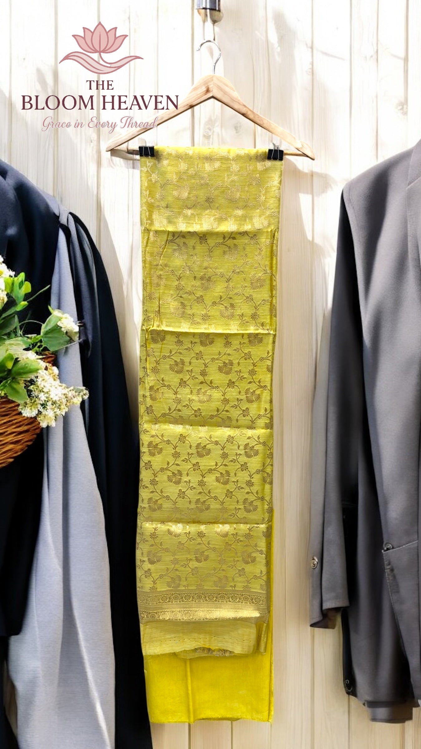 Cotton Chanderi Silk 3-Piece Suit