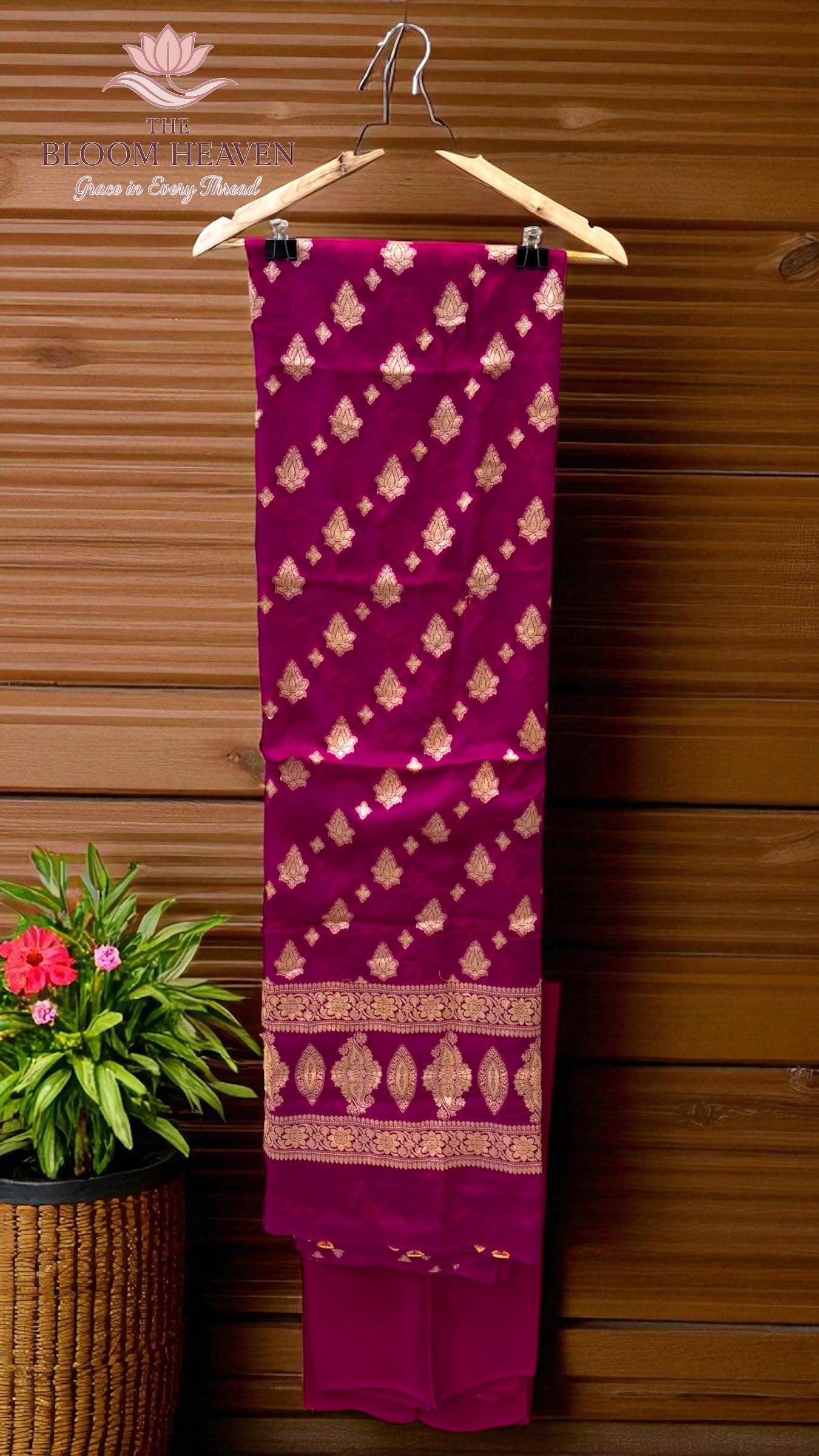 Chiffone Reshmi Zari 3-Piece Suit
